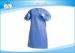 Blue Clinical Patient Use Sterile Protective Disposable Isolation Gowns Surgery Uniforms
