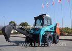 Full Hydraulic System Big Skid Steer Loader 75HP Power 950kg Load Capacity