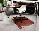 Waterproof PVC Wood Floor Chair Mat Carpet Protector / Computer Chair Floor Mat