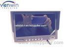 4 CH High Resolution TFT Car Monitor DC12V / DC 24V LCD Quad Video Screen