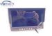 4 CH High Resolution TFT Car Monitor DC12V / DC 24V LCD Quad Video Screen