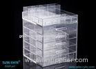 Large 5 drawers Acrylic Cosmetic Makeup Organizer / Acrylic Makeup Case Organizer