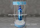 360 Degree Rotating Acrylic Magnetic Floating Bottle Display Stand With Led Lighting
