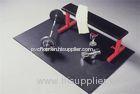 Black Safety Gym Equipment Mats Custom For Sport Center And Gymnasium