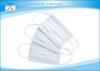 Eco Friendly White / Blue Latex Free 3 Ply Surgical Face Mask Disposable