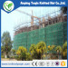 Construction safety net for scaffold