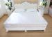 White Cotton Twin Mattress Cover Waterproof / Organic Mattress Cover