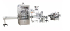 Automatic chemical Filling Line Piston filling machine Bottled Production Line CAPPING LABELING SEALIING MACHINE