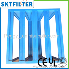 filters frame MERV16 Mini Pleated Media MutipleV-bank