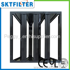 filters frame MERV16 Mini Pleated Media MutipleV-bank