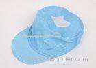 White Custom Food Industry Antistatic ESD Cleanroom Caps with Net