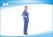 Blue Unisex Industrial Uniforms Working Clothes For Men / Women