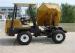 180 Return 4WD Diesel Mini Concrete Dumper With 4.5m Turning Radius Hydraulic Tipping Hopper