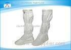 Custom 0.5CM White Stripe or Grid 19 Inch Height Dustproof Anti Static Safety Boots