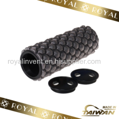 Wavy Black Massage Foam Roller