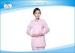 White And Pink Stretch Cotton Stylish Scurbs Medical Uniforms For Women