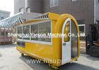Strong Steel Mobile Fruit Cart Outside Food Van 3 Layer Drawer Box