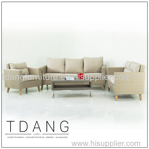 Fiji 4 Piece Sectional Seating Group with Cushions