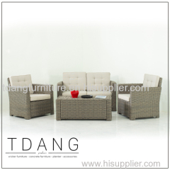 Palm Harbor 4 Piece Deep Seating Group with Cushions