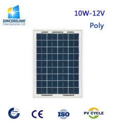 10W 12V Polycrystalline Solar Panel