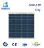 60W 12V Polycrystalline Solar Panel