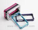 Clear Anodized Custom CNC Machining Nylon / Bronze / Aluminum iPhone Case