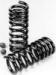 Automotive Suspension Coil Spring with Glasses / Truck Suspension Springs