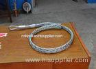 Clip Metal / Wire Mesh Grip Fiber Optic Cable Tools Steel for power construction