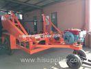 3 - 8T Multi function Full Cable Drum Trailer Machine for electric power construction