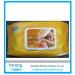 80CT Disposable Baby Wet Towel Hand and Facial Wipes for Babies