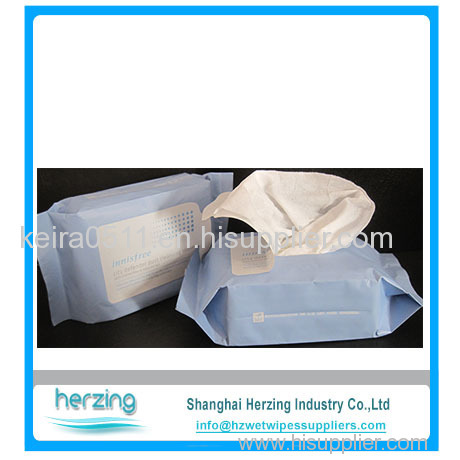 OEM Premium Disposable Fragranced Lemon Makeup Remover Wipes