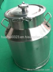 factory price stainless steel barrel with locker for milk