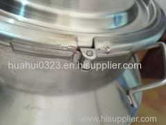 factory price stainless steel barrel with locker for milk