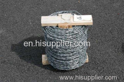 Galvanized / PVC Barbed Wire For Agriculture Livestock