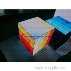 LED box six sides with full color LED lamp indoor p5 with CE RoHS certificate