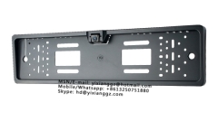 Night Vision European License Plate Frame Backup Camera/Car Rear View Camera