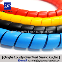 pp hose protector spiral guard for hydraulic hose
