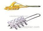 25 - 45KN Bolted Fiber Optic Cable Tools / OPGW Come Along Clamps Wire Grips