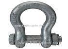 US Type Steel Drop Forged Galvanized Screw Pin Anchor Shackle