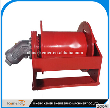 High Speed Hydraulic Winch For Rotary Drilling Machinery 15 ton Hydraulic Winch