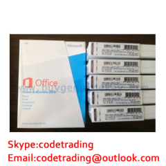 wholesale 100% genuine microsoft office HB 2019 2016 2013 2010 home business PKC FPP key card coa sticker