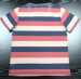 Boy's summer wear round collar stripe T-shirt