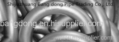 ANSI long radius bend pipe bend