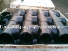 forged carbon steel pipe tee SCH40