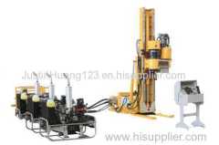 Full hydraulic portable core drill rig