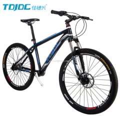 Blue Type 26 Inch City Leisure Bike Shaft Drive Bicycle With Adjustable Seat Aluminium Alloy High-Precision Transmission