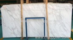 Natural Volakas White Stone Slab Tile