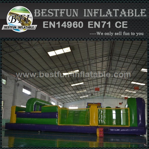 High quality commercial Element Radical Run inflatable Obstacle Course