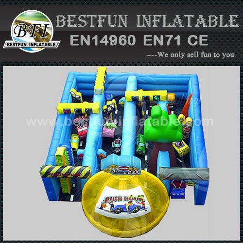 Inflatable maze bounce house for sale