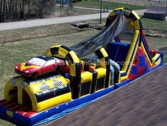 Racing car Obstacle Course for child play